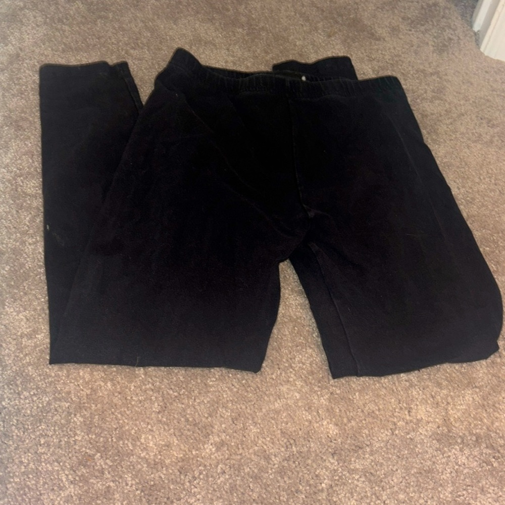 Staple Black Leggings - Cotton/Spandex